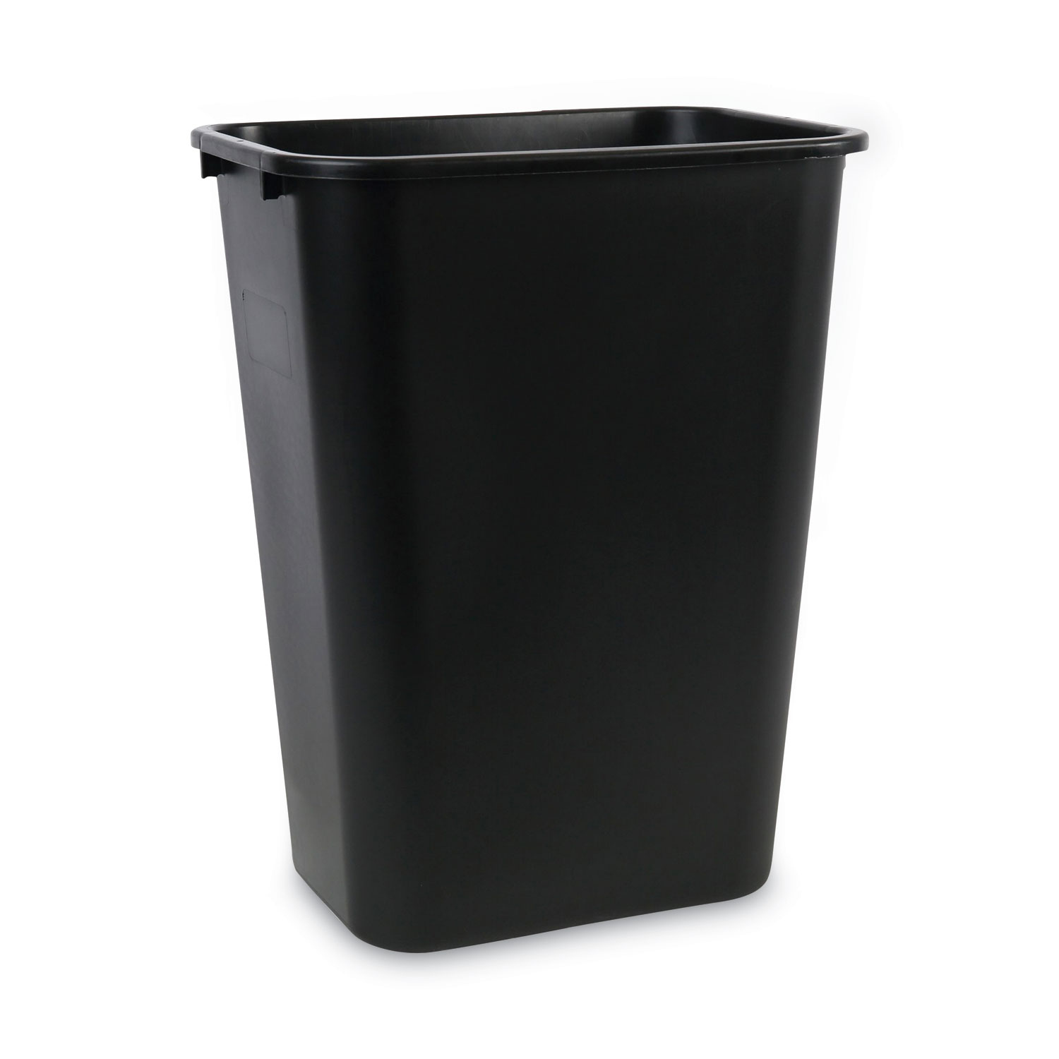 Focus Hospitality 9 Qt. Black Plastic Round Wastebasket Liner