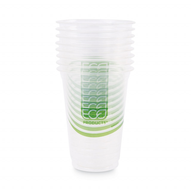 Kiwi Green Plastic Cups 12oz 50ct