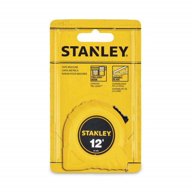 Stanley 30-485 Tape Measure 1/2 inch x 12ft. - 6 Pak