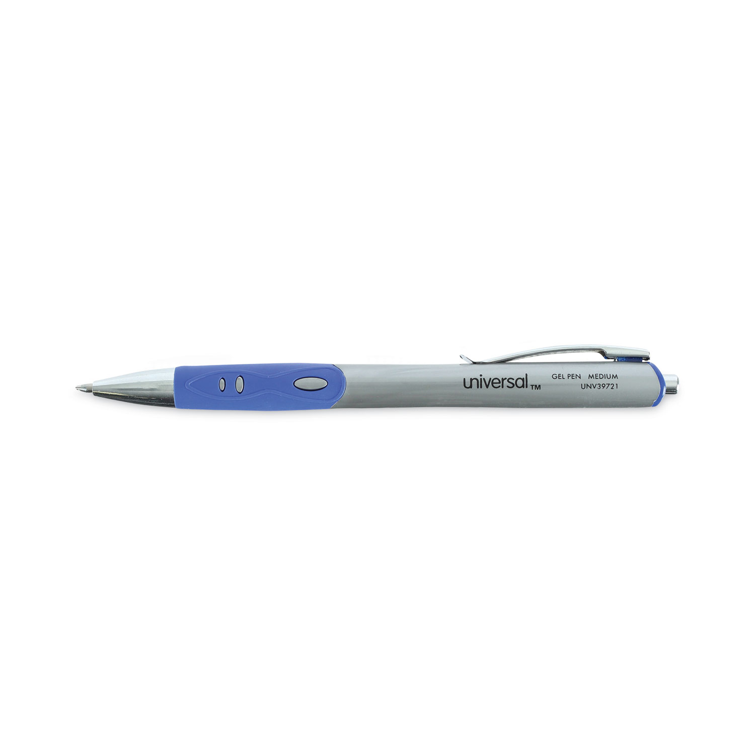 Uline Comfort Grip Ballpoint Pen - Medium Tip, Blue
