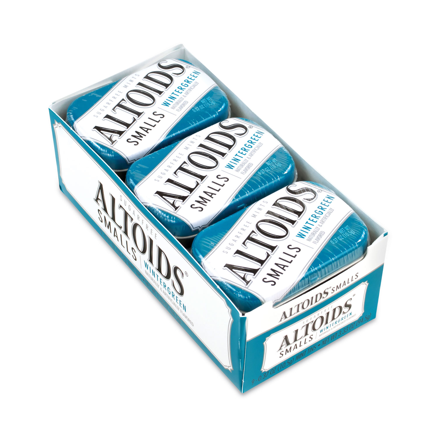 Altoids® Smalls Sugar Free Mints, Wintergreen, 0.37 oz, 9 Tins