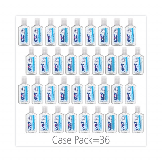 PURELL Advanced Refreshing Gel Hand Sanitizer Clean Scent 1 oz