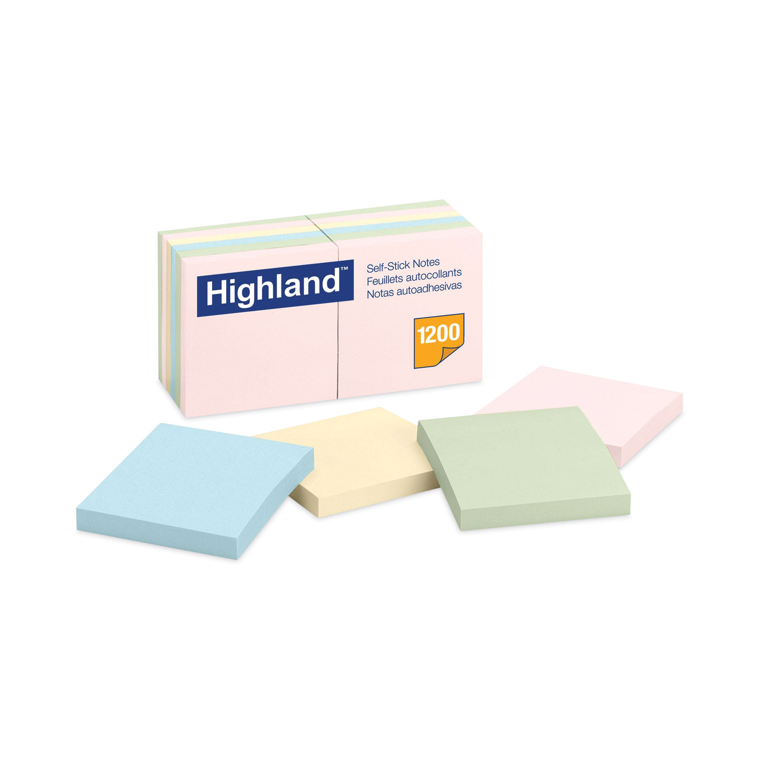 Classic Sticky Notes (125x75) - Set of 12