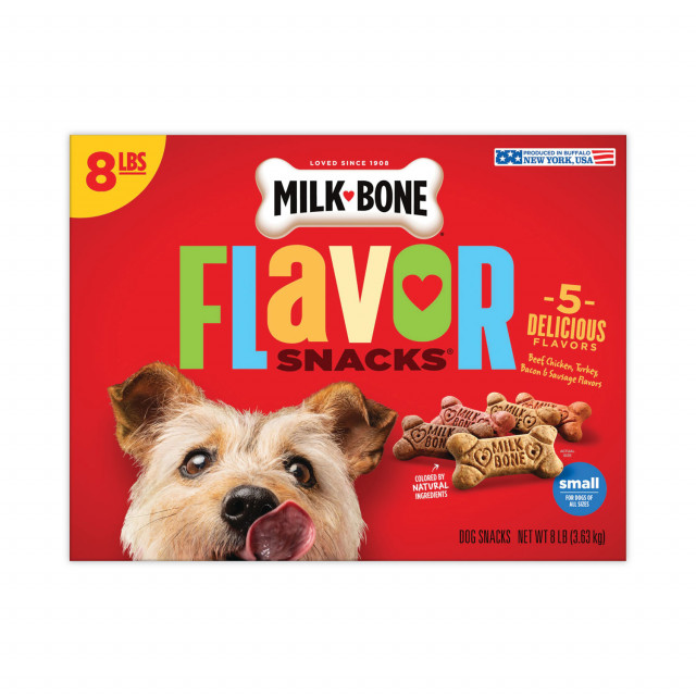 Milk Bone Flavor Snacks Dog Biscuits 8 lb Box Delivered in 1 4 Business Days Quipply