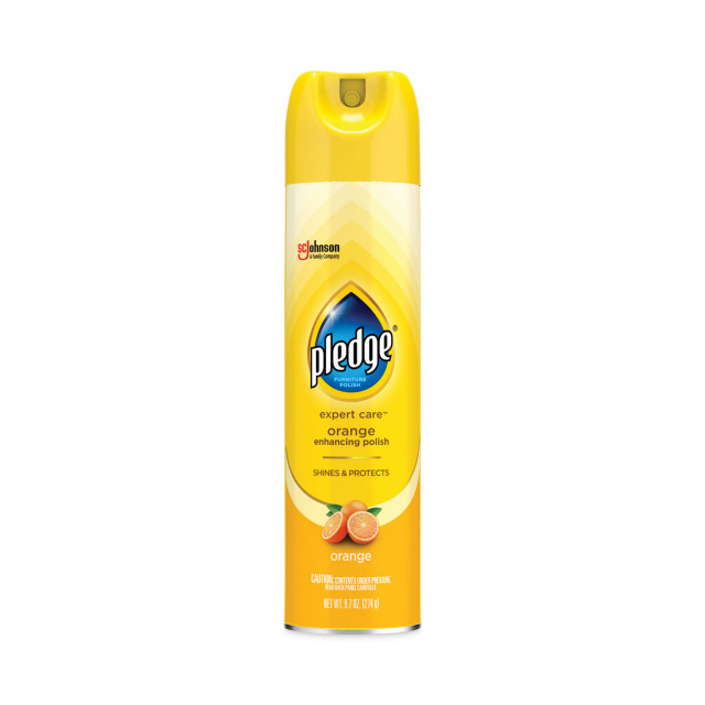 Furniture Polish, Orange, 9.7 oz Aerosol Spray, 6/Carton