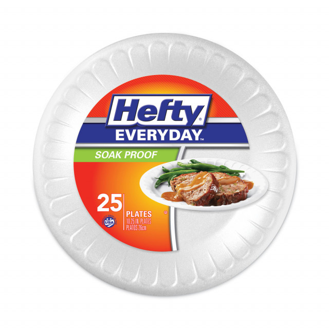 Hefty paper plates hotsell