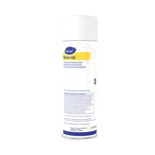 Shine-UpTM/MC Multi-Surface Foaming Polish, Lemon Scent, 15 oz Aerosol Spray, 12/Carton Shine-UpTM/MC Multi-Surface Foaming Polish, Lemon Scent, 15 oz Aerosol Spray, 12/Carton