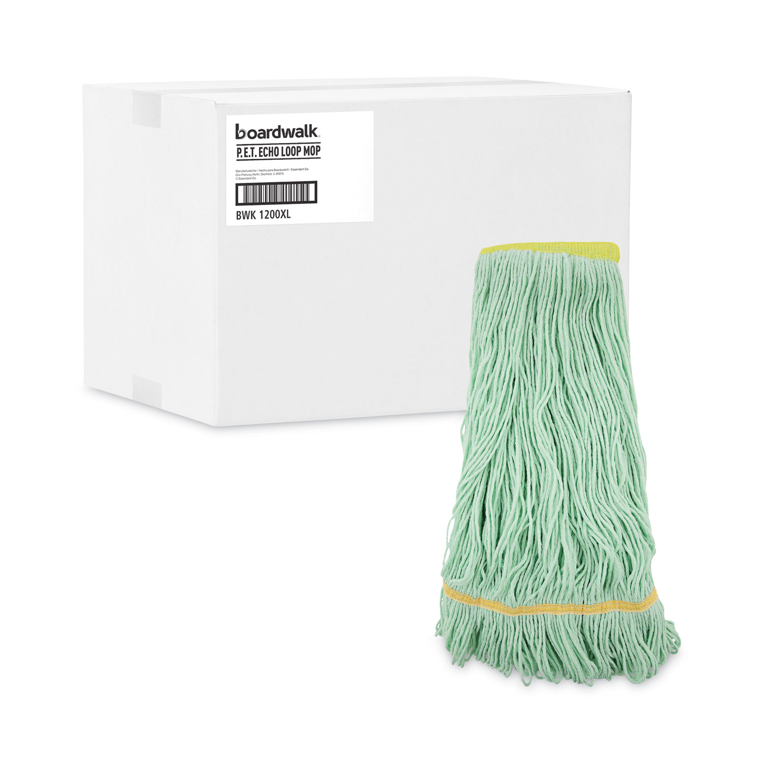 Abco Blended Looped End Mop - Small, Green