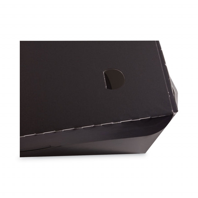 Black Corrugated Cardboard Box - Classique International