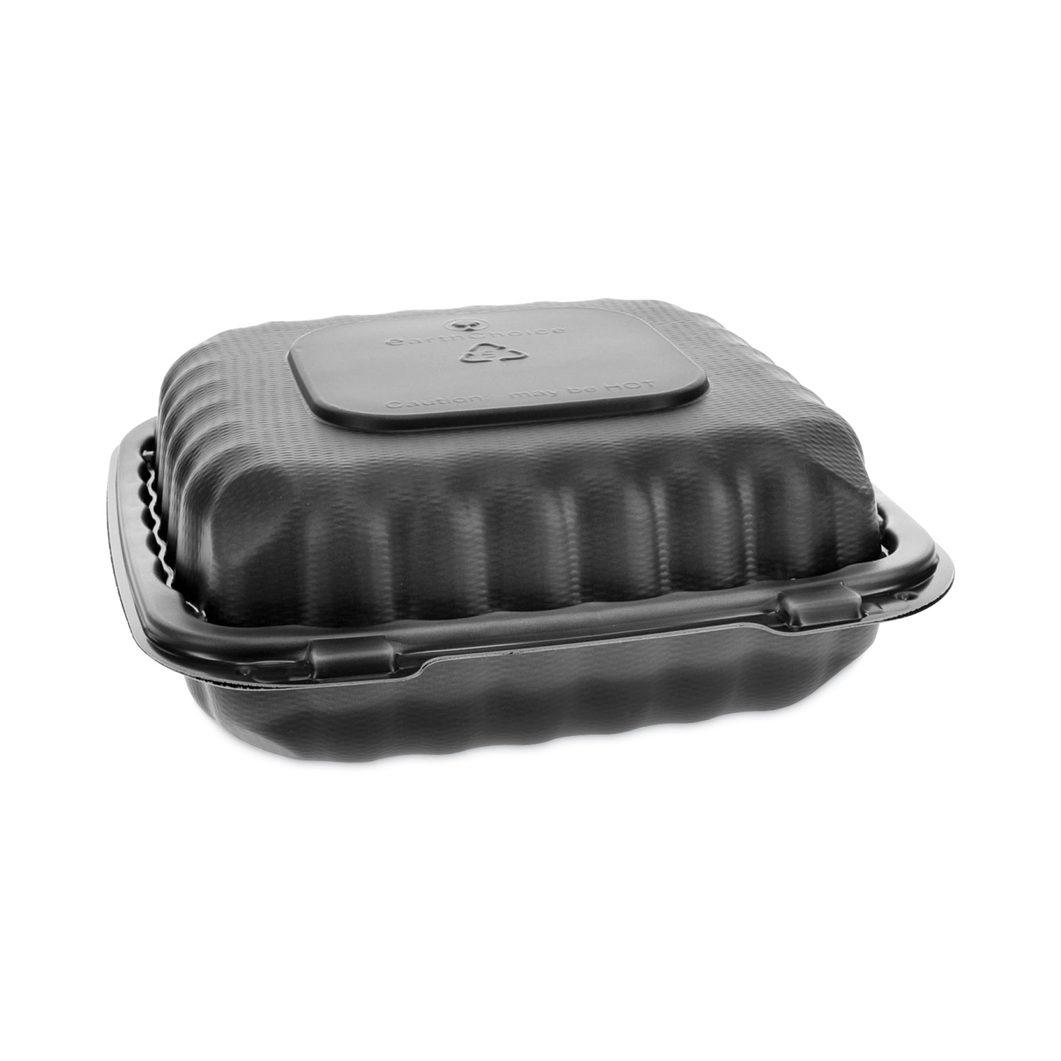 Pactiv Evergreen EarthChoice® Tamper Evident Recycled Hinged Lid