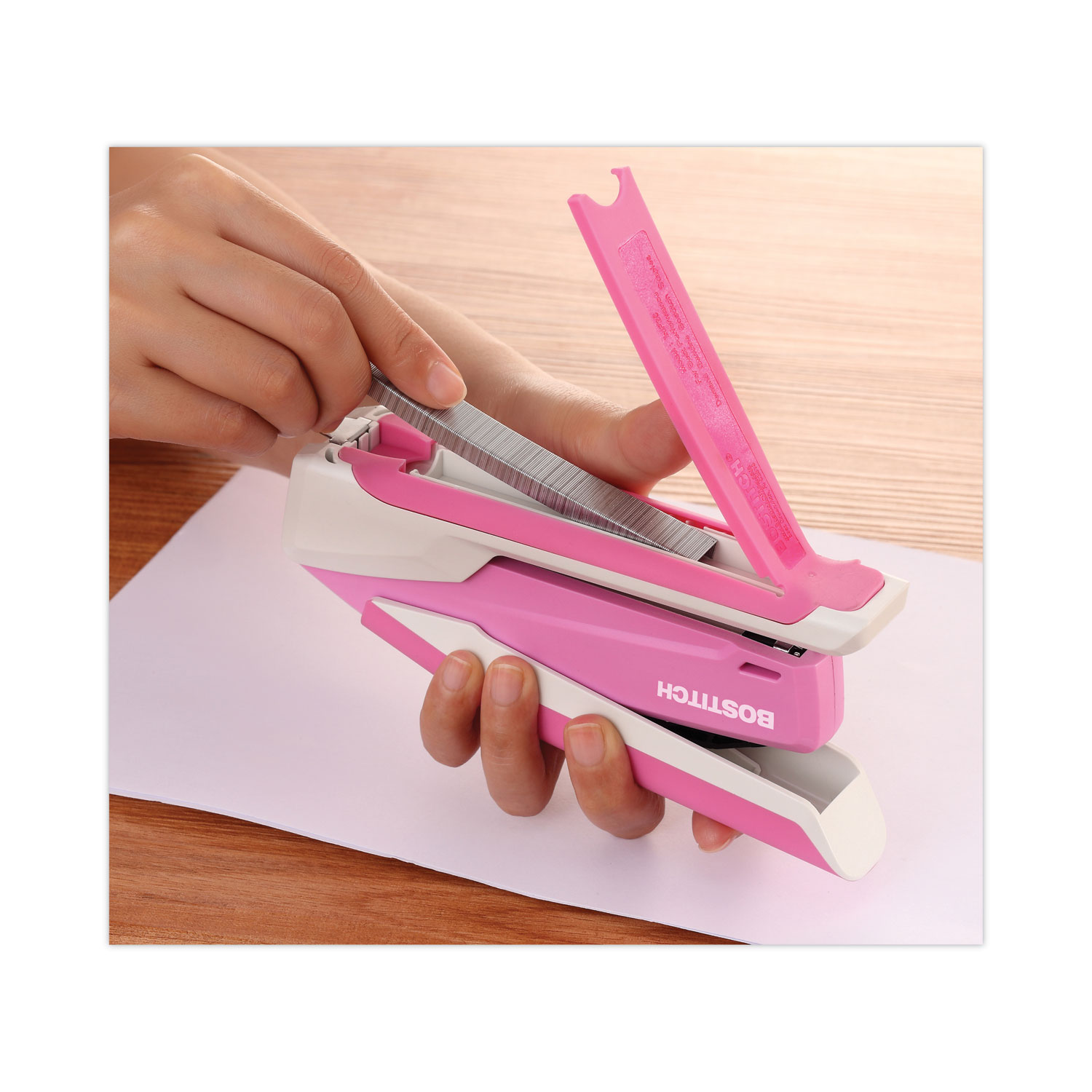 Bostitch InCourage Spring Powered Desktop Stapler With