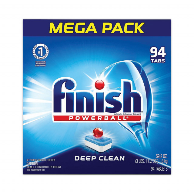 Powerball Dishwasher Tabs, Fresh Scent, 94/Box