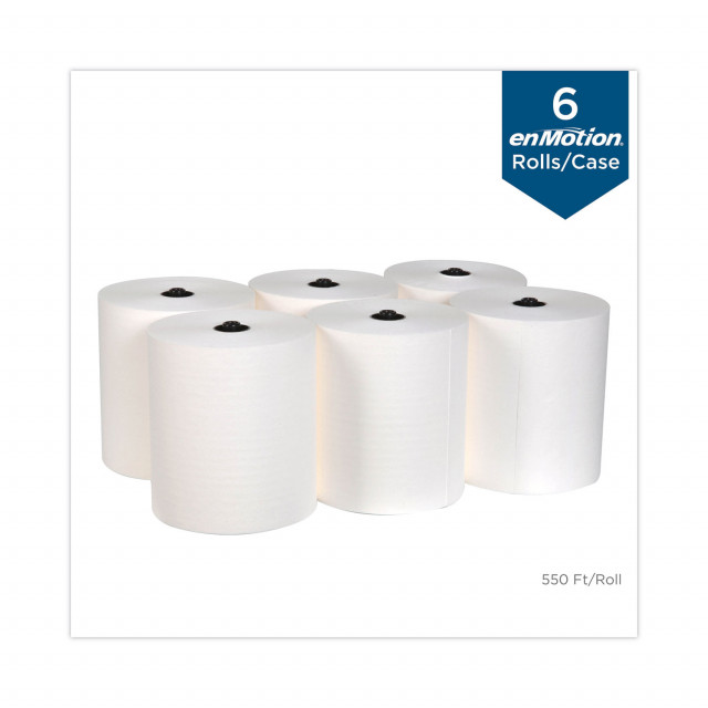 enMotion by GP Pro Flex 1-Ply Paper Towels, Pack of 6 Rolls