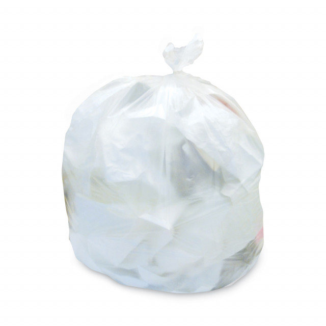 commercial 13 Gallon Blue Recycling Bags /W Drawstrings - 0.7 MIL -  45 Cou