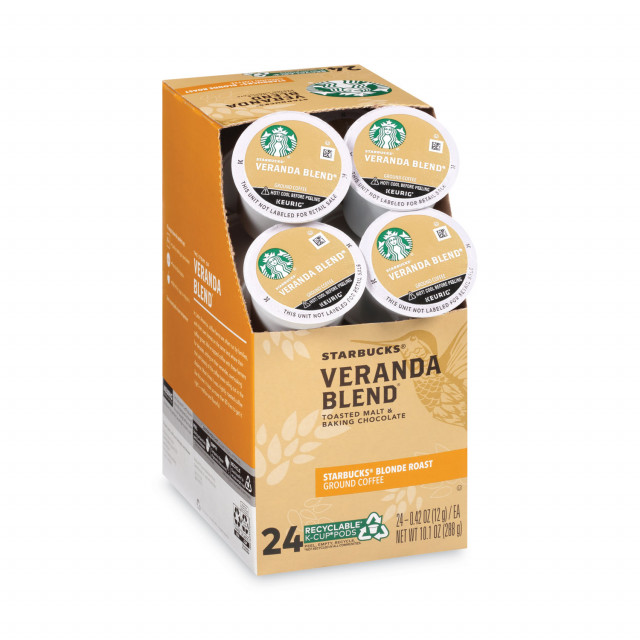 Starbucks veranda top k cups