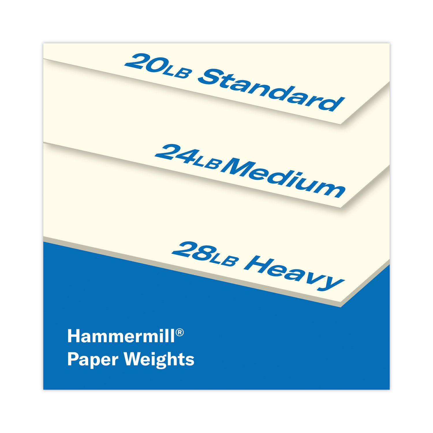 Hammermill Fore MP Colors Cream, 20lb, 8.5 x 11 Inches, 500 Sheets/Ream  (168030R) : : Office Products