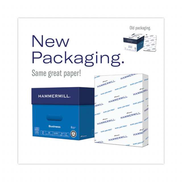 Hammermill Business Copy Paper, 20lb, 92 Bright, 8 1/2 x 11, 10 Ream –  BlueSky Supplies