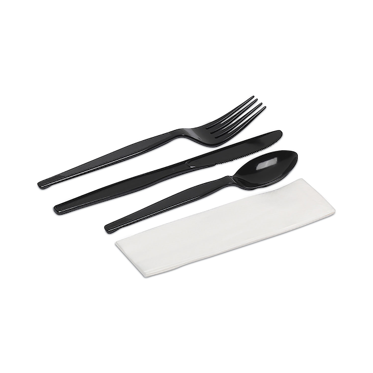 Solo Cup Guildware Heavyweight Plastic Knives - 1 Piece(s) - 1000/Carton -  Knife - 1 x Knife - Breakroom, Steak - Disposable - Black - Reliable Paper