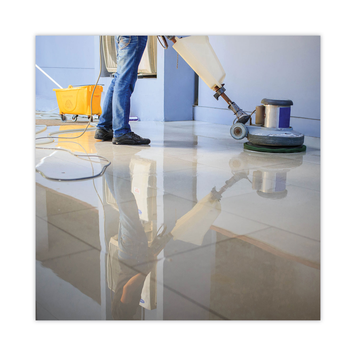 Zep Professional® Z-Tread High Solids Floor Finish, Citrus Scent 