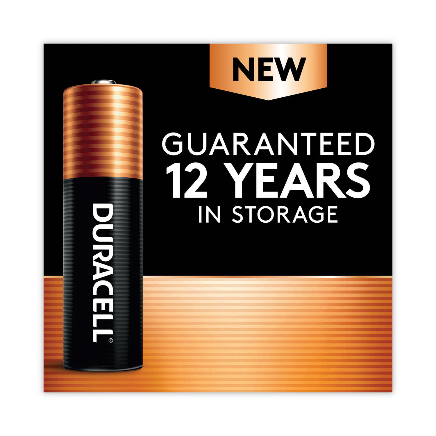 Duracell AAA Coppertop Duralock Batteries, 24/pk, Black - DUR02401