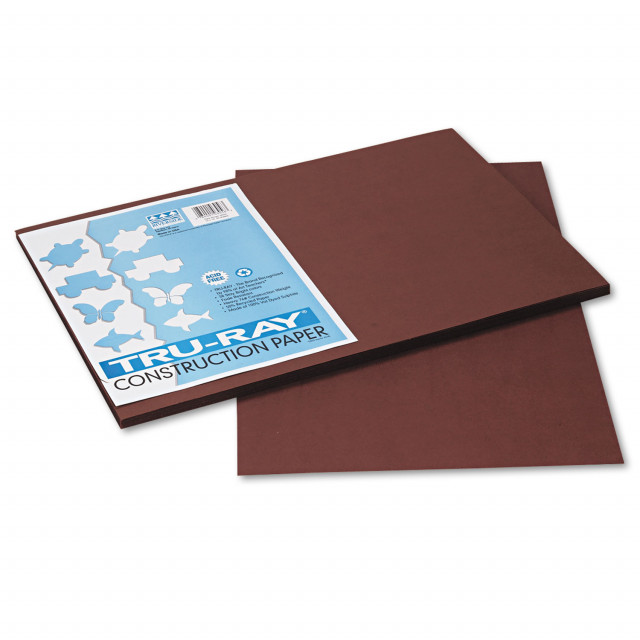 Pro Art Assorted Colors 12x18 Construction Paper Pack 50/Sheets