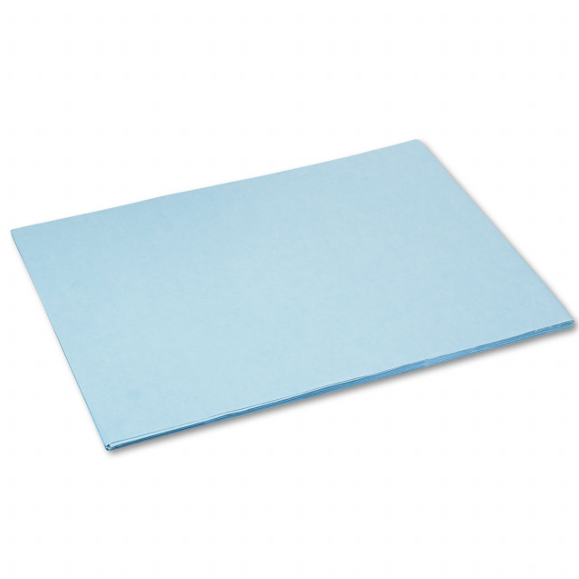 Pacon Tru-Ray Construction Paper, 76lb, 18 x 24, Sky Blue, 50/Pack