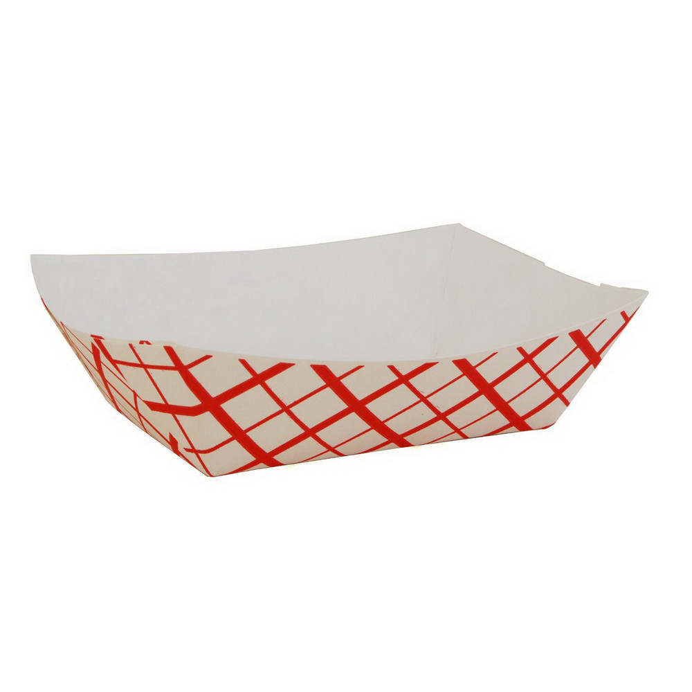 Southern Champion Southland Kraft Tray, 0429, Red/White, 8.5