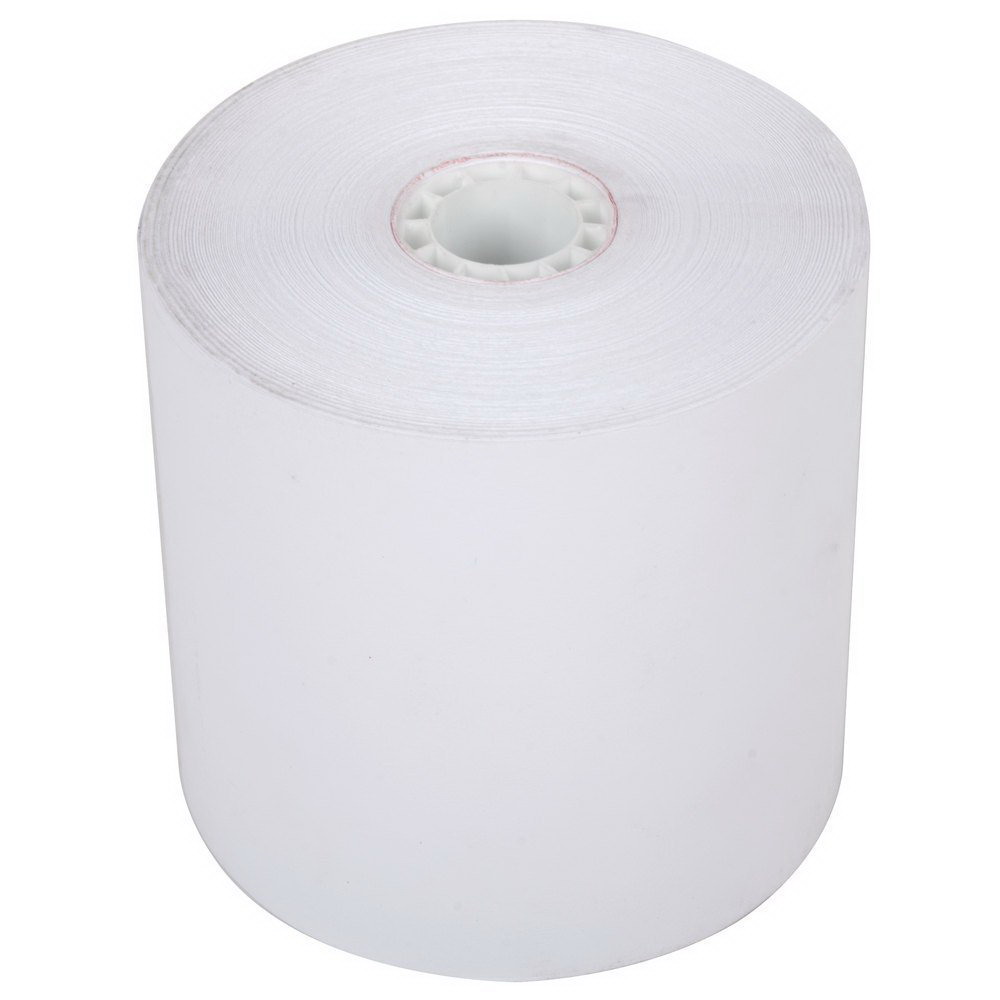 Iconex Bond One-Ply Register Roll Bond White, 150' Length x