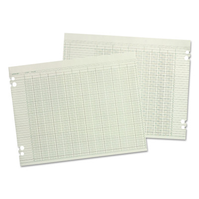Accounting Sheets, 9.25 x 11.88, Green, Loose Sheet, 100/Pack Accounting Sheets, 9.25 x 11.88, Green, Loose Sheet, 100/Pack