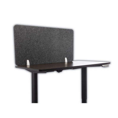 Desk Screen Cubicle Panel and Office Partition Privacy Screen, 47 x 1 x 23.5, Polyester, Ash Desk Screen Cubicle Panel and Office Partition Privacy Screen, 47 x 1 x 23.5, Polyester, Ash