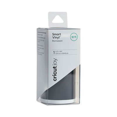 Joy Permanent Smart Vinyl for Assorted Surfaces, 5.5 x 120, Black Joy Permanent Smart Vinyl for Assorted Surfaces, 5.5 x 120, Black