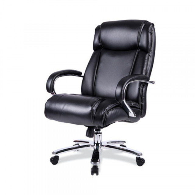 Alera Maxxis Series Big/Tall Bonded Leather Chair, Supports 500 lb, 21.42