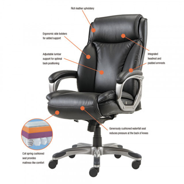 Alera Interval Series Swivel/Tilt Task Chair, Supports 275 lb, 18.11 Alera Interval Series Swivel/Tilt Task Chair, Supports 275 lb, 18.11