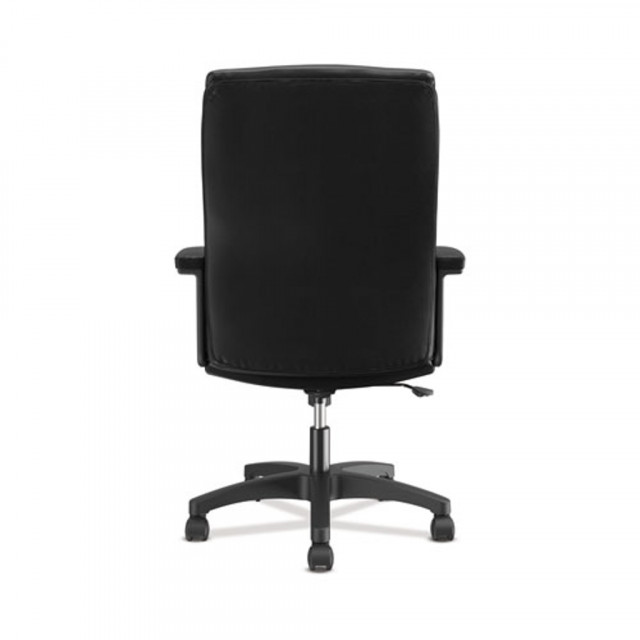 HVL151 Executive High-Back Leather Chair, Supports Up to 250 lb, 17.75