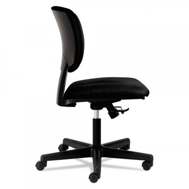 Volt Series Leather Task Chair, Supports Up to 250 lb, 18