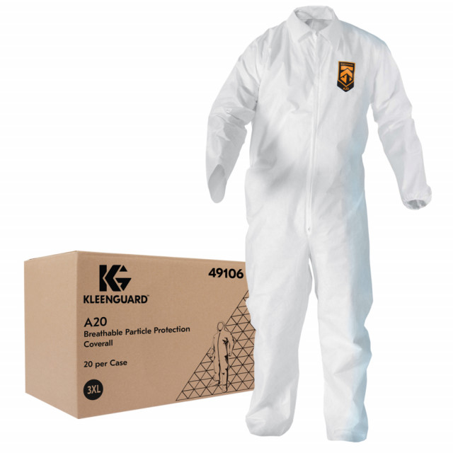 Klngrd A20 Brthbl Cvrall 3Xl W/Hood Denim 20A
