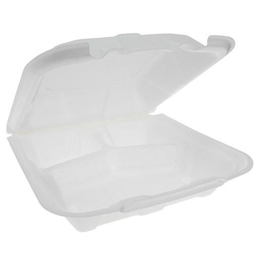 Pactiv Evergreen - Clear View Plastic Hinged Lid Snack Box Container S –