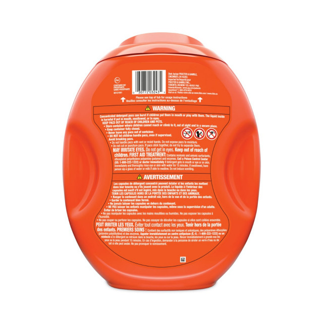Pods, Tide Original, 112 Pods/Tub, 4 Tubs/Carton Pods, Tide Original, 112 Pods/Tub, 4 Tubs/Carton