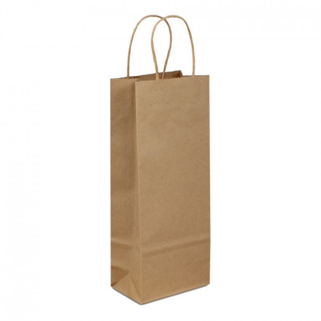 20 Small Paper Bags 3.5 X 2.25 X 6.5, Printable Bags, Small White Paper  Bags, Small Kraft Brown Paper Bags 